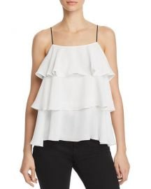 AQUA Tiered Camisole at Bloomingdales